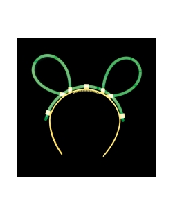 Tiara Orejas Raton Neon Plastico 19X18cm