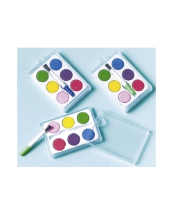Juguete Pinturas Colores 4.7X3.7X1.2cm