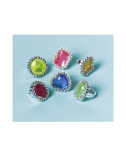 Anillos Joya Plastico 2.3X1.7cm