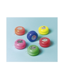 Juguete Yo-Yos Laser De Plast 3.5X1.6cm