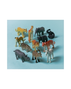 Juguete Animales Jungla Plastico