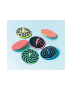 Juguete Peonzas Laser Plastico 3,7cm