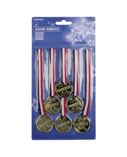 Juguete Medallas Plastico/Tela