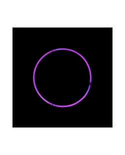 Collar Neon Rosa 58cm