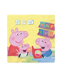 Servilletas 33X33 Peppa Pig