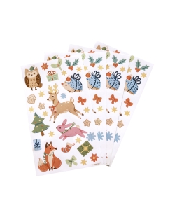 Pegatinas Bosque Xmas 17,5X10cm