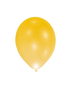 Globos Latex 27,5cm Led Gold