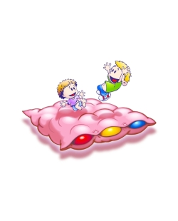 Colchon Globos Latex 35X30,4cm