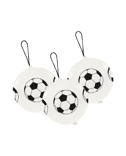 Globos Latex 35,5cm Futbol Para Golpear