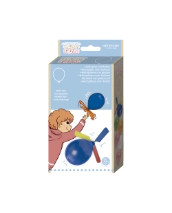 Globos Latex 18cm + Aspas Helicoptero