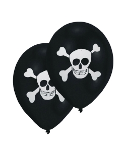 Globos Latex 25,4cm Pirata 2C