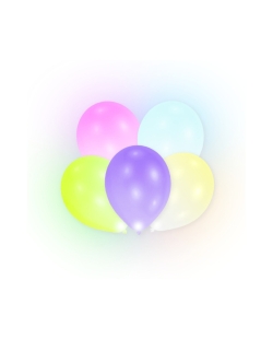 Globos Latex 27,5cm Led Surtidos