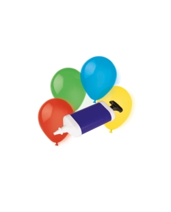 Globos Latex Surtidos Con Inflador