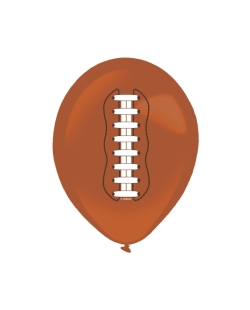 Globos Latex 27,5cm Touchdown! Rugby