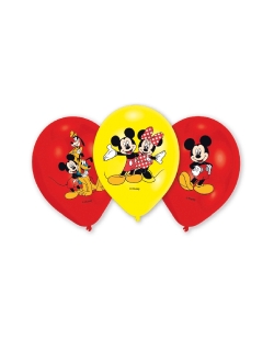 Globos Latex 27,5cm Mickey 4C