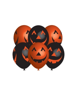 Globos Latex 27cm Calabaza