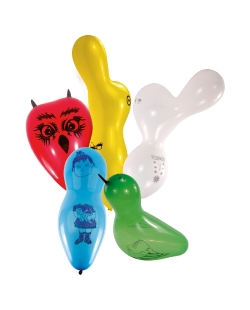 Globos Latex Formas Surtidas