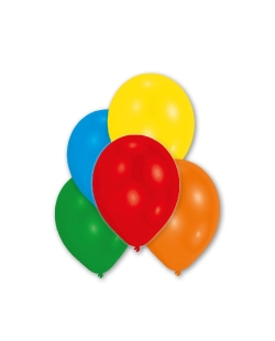 Globos Latex 27,5cm Surtidos Metal