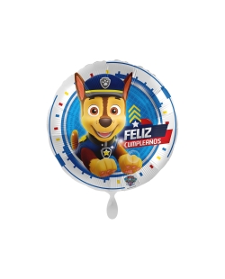 17/43CM PATRULLA CANINA CHASE FELIZ CUMPLEAÑOS ***OFERTA DTO NO ACUMULABLE