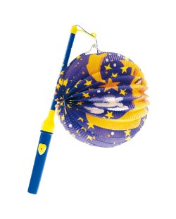 Kit Farolillo Papel Palo Plastco Infantil 30cm/15cm 