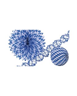 Kit Decoracion Bavaria Papel 25cm/50cm/400X12cm 