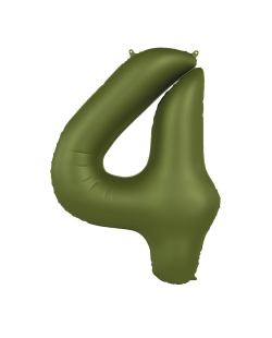 Forma Numero 4 Verde Oliva Mate 86cm ***OFERTA DTO NO ACUMULABLE