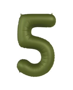 Forma Numero 5 Verde Oliva Mate 86cm ***OFERTA DTO NO ACUMULABLE