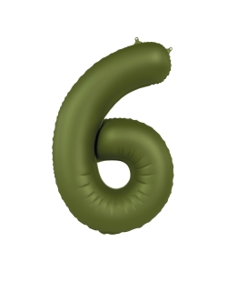 Forma Numero 6 Verde Oliva Mate 86cm ***OFERTA DTO NO ACUMULABLE