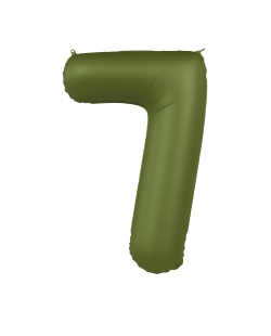 Forma Numero 7 Verde Oliva Mate 86cm ***OFERTA DTO NO ACUMULABLE