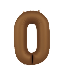 Forma Numero 0 Marron Chocolate Mate 86cm ***OFERTA DTO NO ACUMULABLE