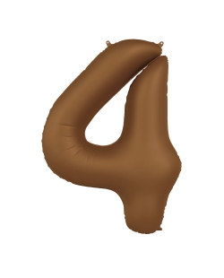 Forma Numero 4 Marron Chocolate Mate 86cm ***OFERTA DTO NO ACUMULABLE