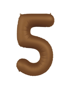 Forma Numero 5 Marron Chocolate Mate 86cm ***OFERTA DTO NO ACUMULABLE