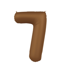 Forma Numero 7 Marron Chocolate Mate 86cm ***OFERTA DTO NO ACUMULABLE