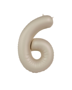 Forma Numero 6 Crema Mate 86cm ***OFERTA DTO NO ACUMULABLE