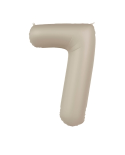 Forma Numero 7 Crema Mate 86cm ***OFERTA DTO NO ACUMULABLE