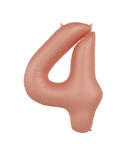 Forma Numero 4 Rosa Vintage Mate 86cm ***OFERTA DTO NO ACUMULABLE