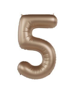 Forma Numero 5 Oro Estrella Satin 86cm ***OFERTA DTO NO ACUMULABLE