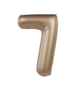 Forma Numero 7 Oro Estrella Satin 86cm ***OFERTA DTO NO ACUMULABLE