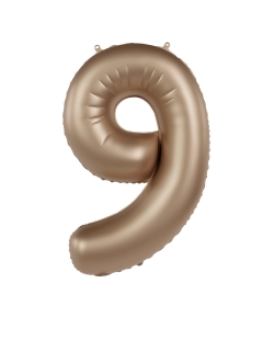 Forma Numero 9 Oro Estrella Satin 86cm ***OFERTA DTO NO ACUMULABLE