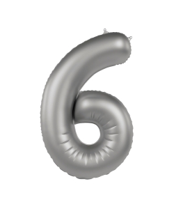 Forma Numero 6 Plata Luna Satin 86cm ***OFERTA DTO NO ACUMULABLE