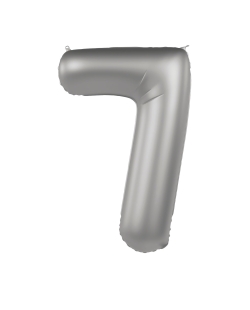 Forma Numero 7 Plata Luna Satin 86cm ***OFERTA DTO NO ACUMULABLE