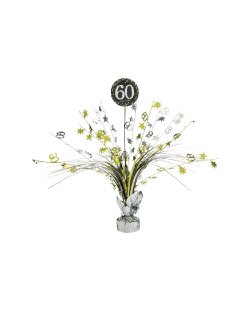 Centro de Mesa Celebracion Sparkling Edad 60 46cm 
