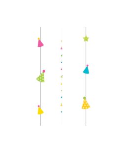 Tira decor. globo Party Hat Fun 1.82m PRECIO OFERTA DTO. NO ACUMULABLE.