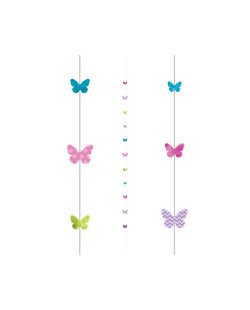 Tira decor. globo Butterflies Fun 1.82m  PRECIO OFERTA DTO. NO ACUMULABLE.