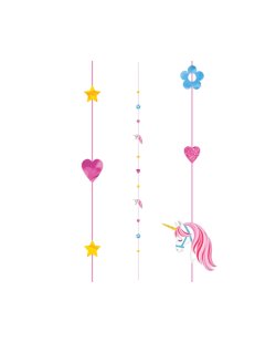 Tira decor. globo Unicorn Fun 1.82m PRECIO OFERTA DTO. NO ACUMULABLE.