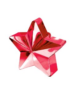 Soporte para Globos Estrella Rojo - 168g - Bodas  ***OFERTA DTO NO ACUMULABLE