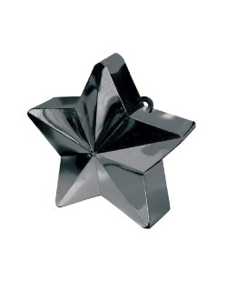 Soporte para Globos Estrella Negra - 168g ***OFERTA DTO NO ACUMULABLE