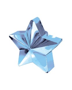 Peso para Globos Estrella Azul claro - 168g ***OFERTA DTO NO ACUMULABLE
