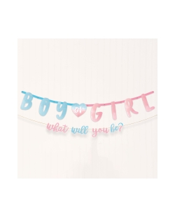 Kit Guirnalda Niño O Niña 1,87m x 25cm ***OFERTA DTO NO ACUMULABLE