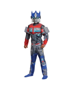 Disfraz Hasbro Transformers Optimus Prime Musculo Classic Talla 4-6 Años